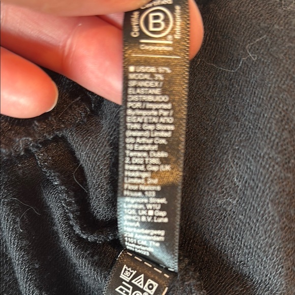 Athleta Black Sleeveless Jumpsuit with Tapered Ankle LP - Picture 6 of 6